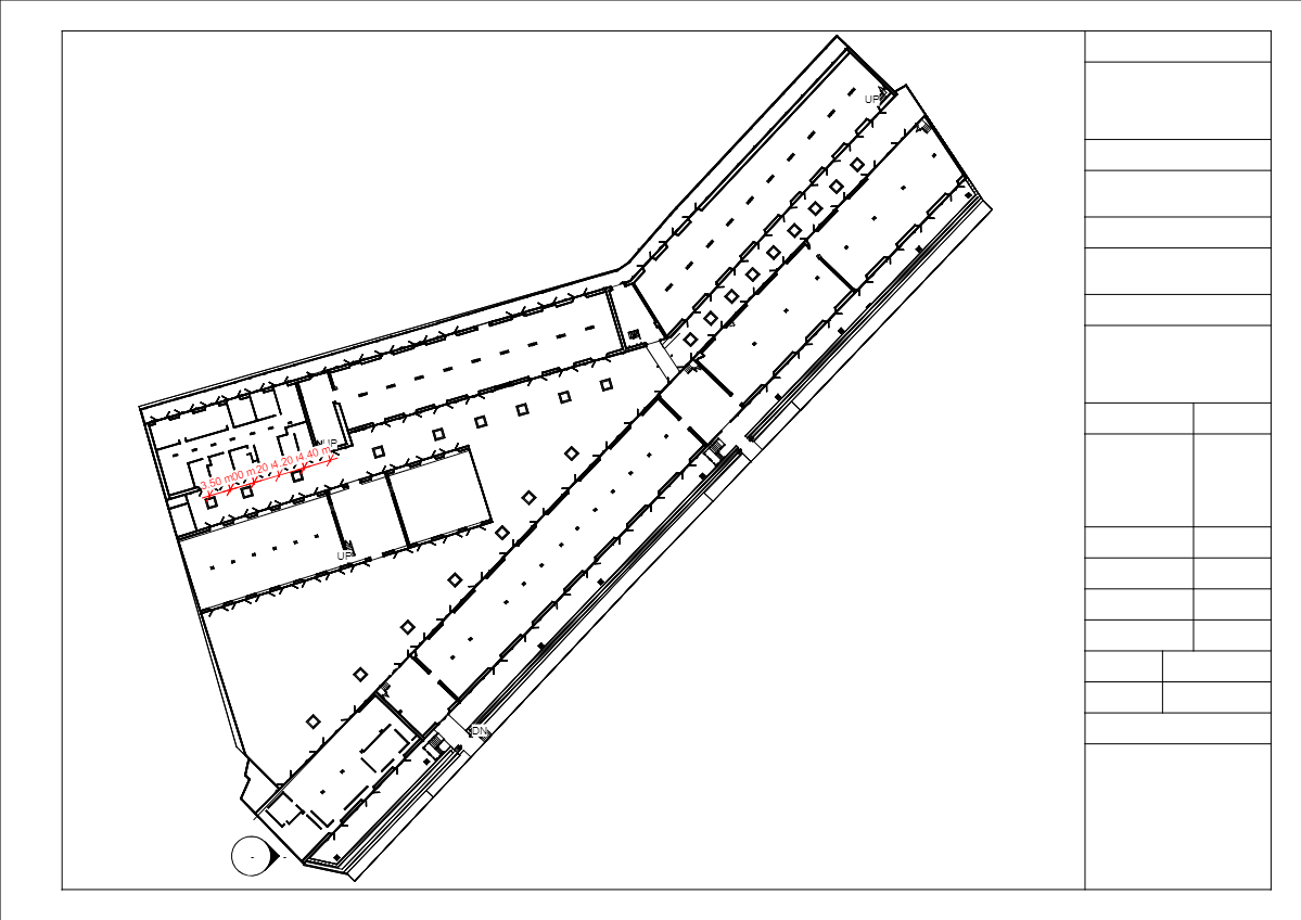 Plan & Section Gedung Museum Wayang DKI Jakarta