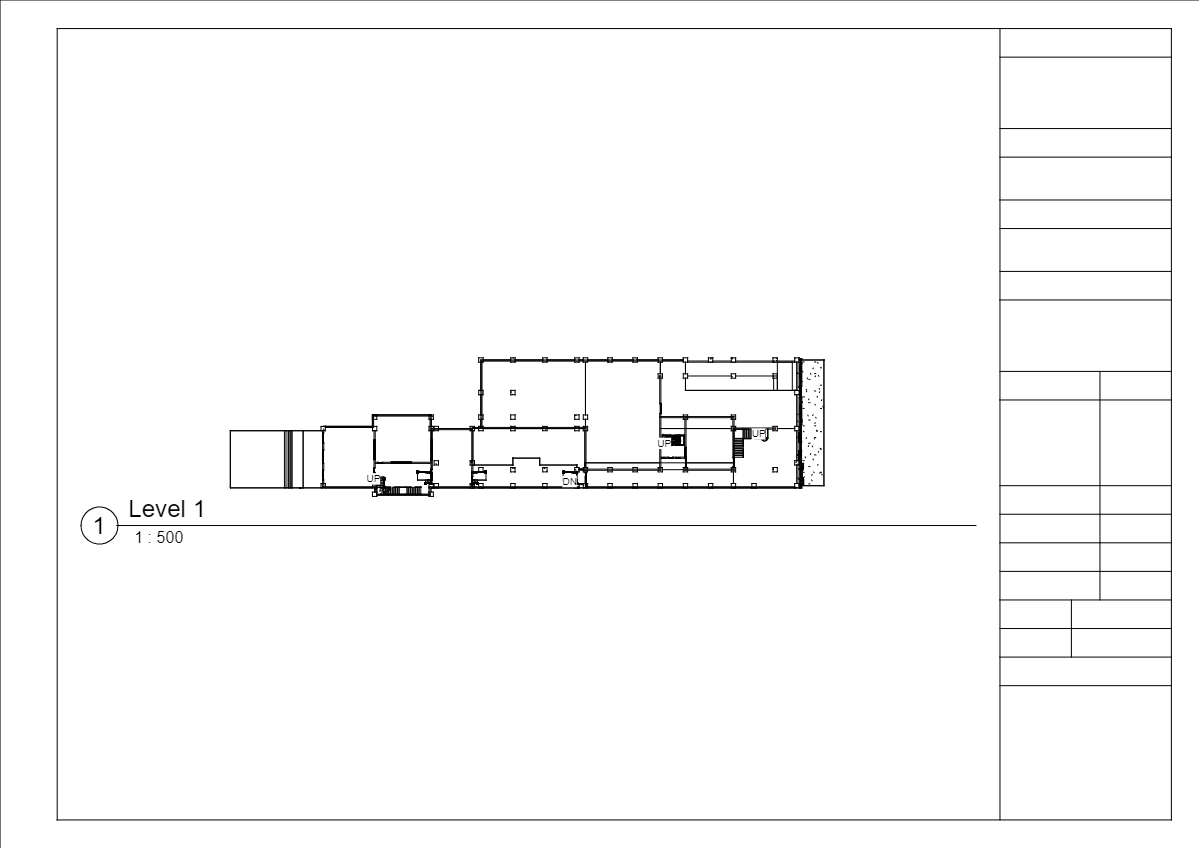 Plan & Section Gedung Museum Wayang DKI Jakarta