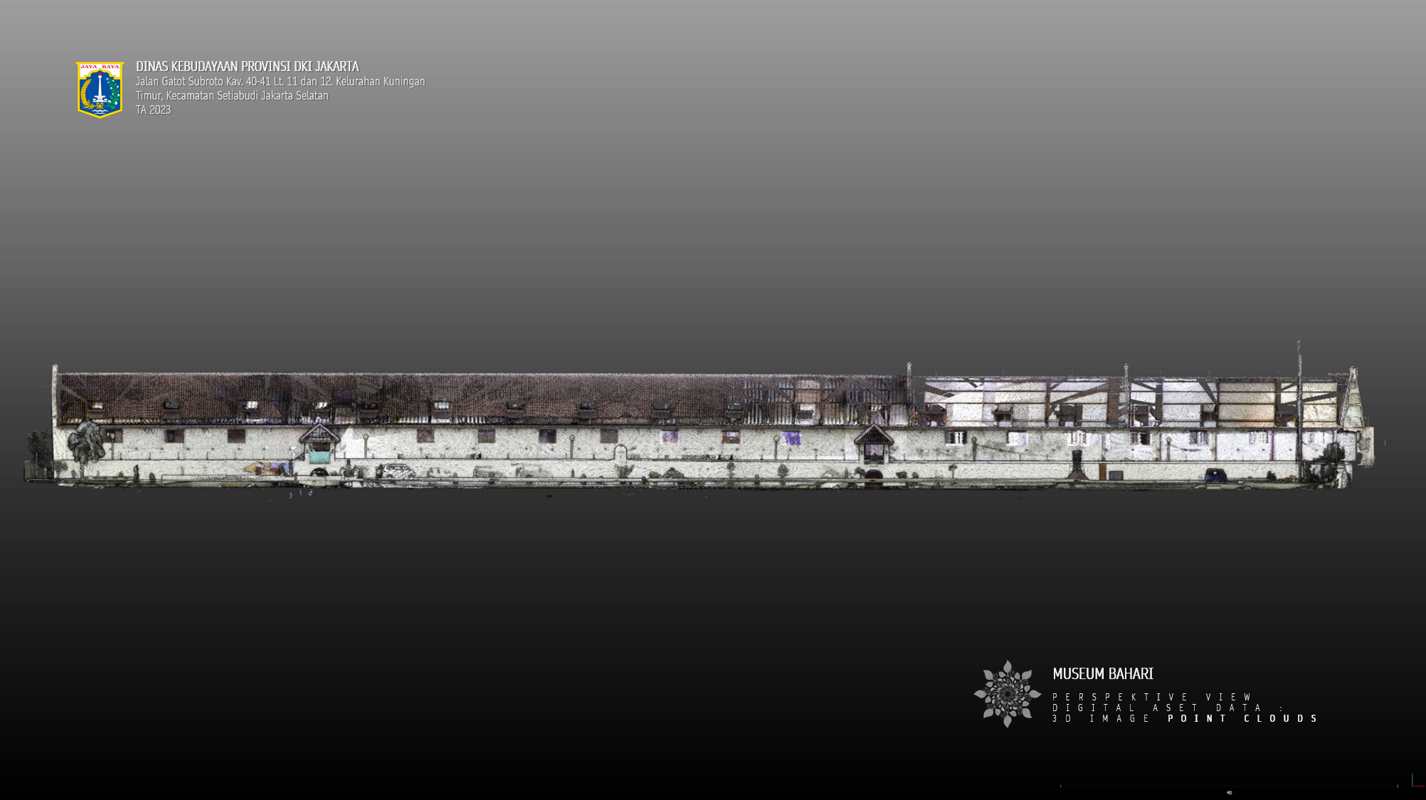 Point Cloud Gedung Museum Bahari DKI Jakarta - 2