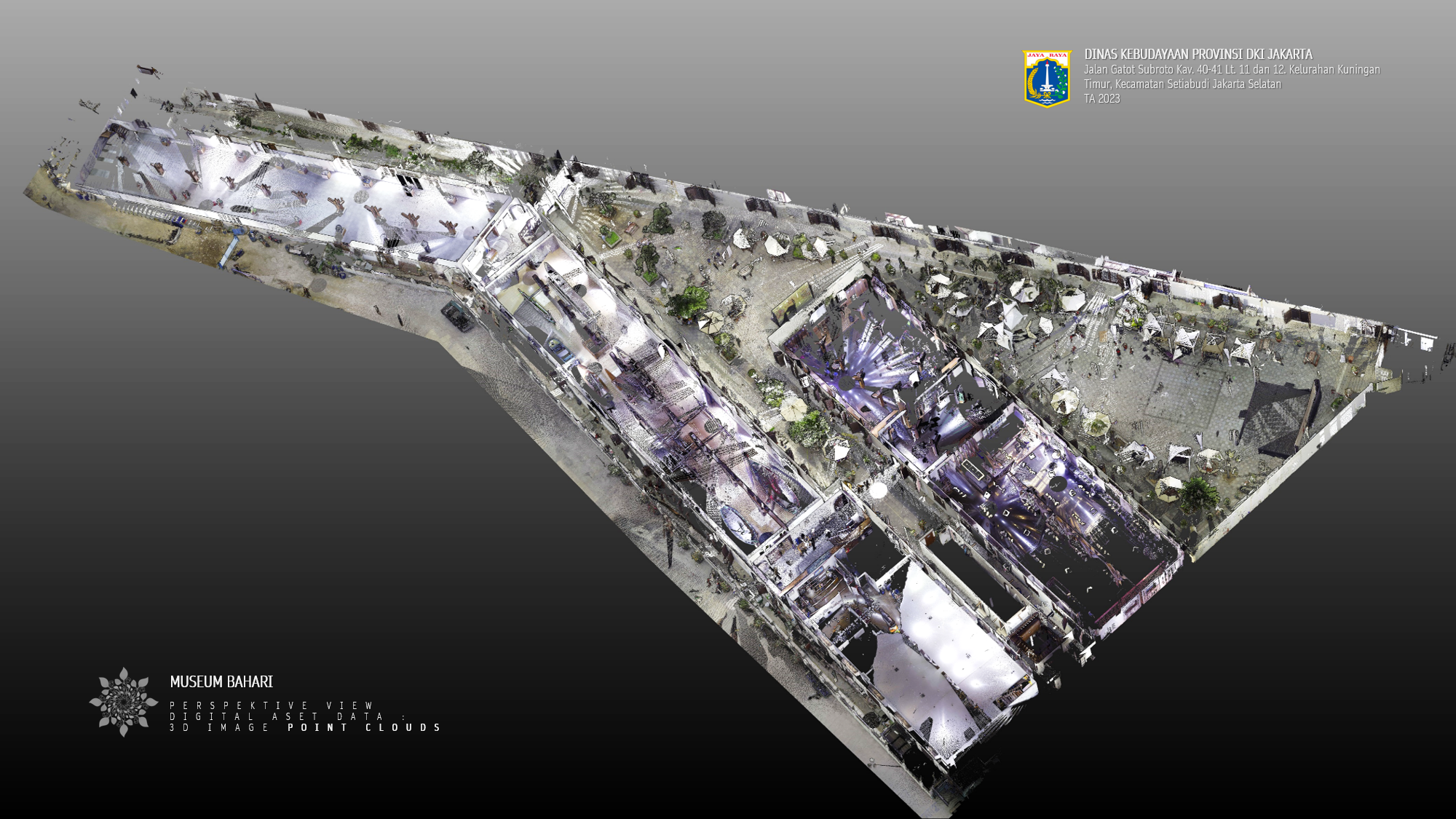 Point Cloud Gedung Museum Bahari DKI Jakarta - 3