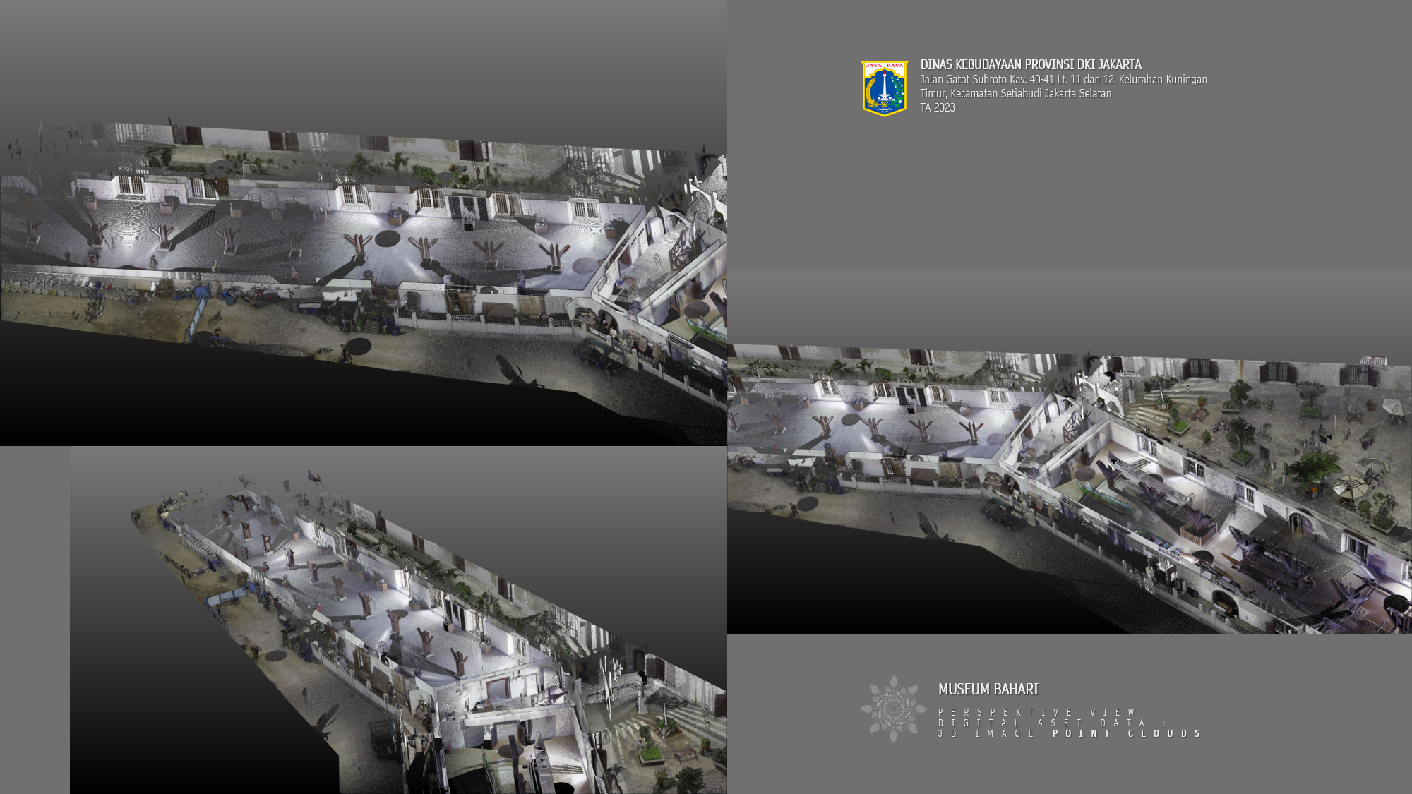 Point Cloud Gedung Museum Bahari DKI Jakarta - 4