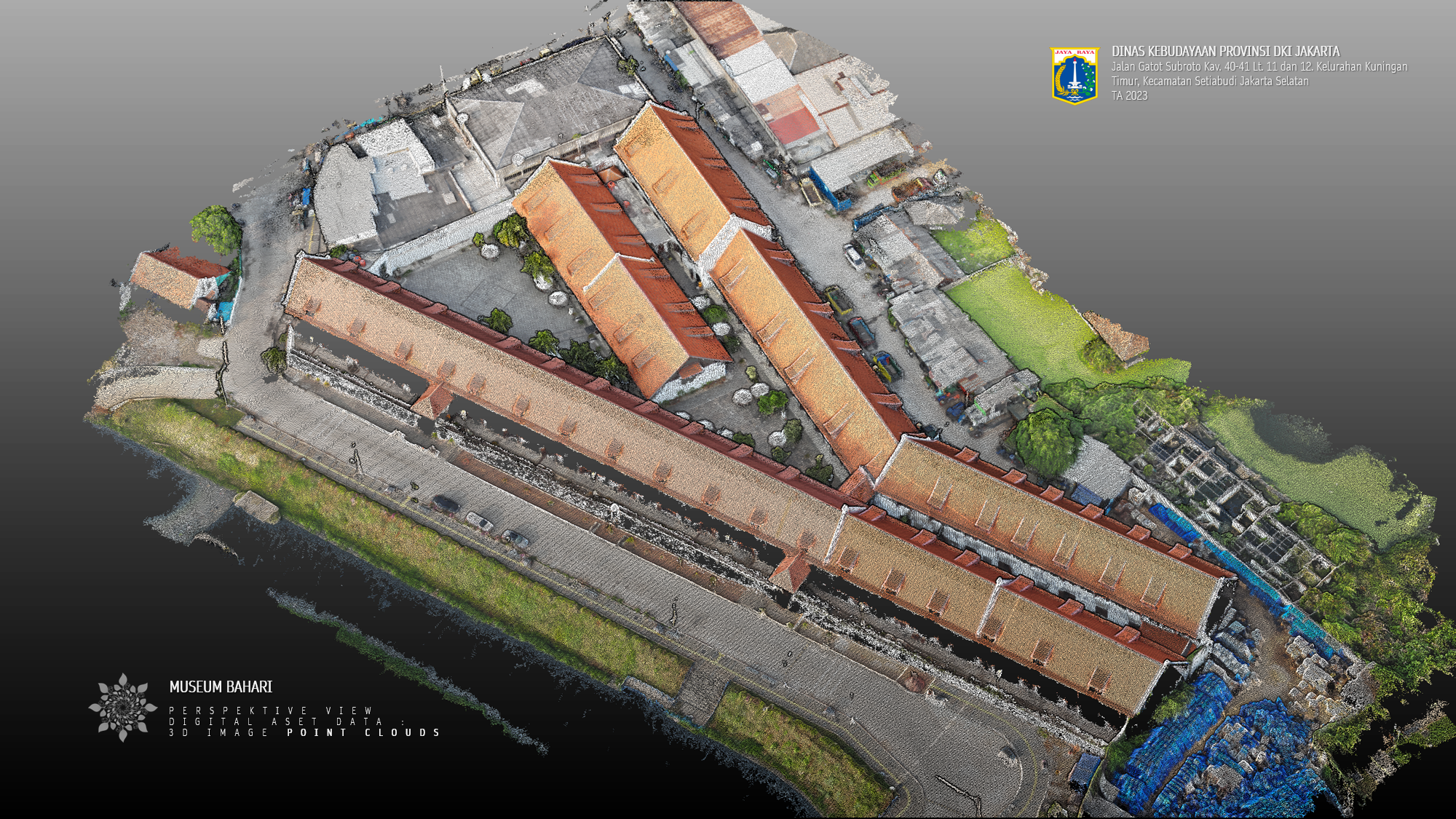 Point Cloud Gedung Museum Bahari DKI Jakarta - 5