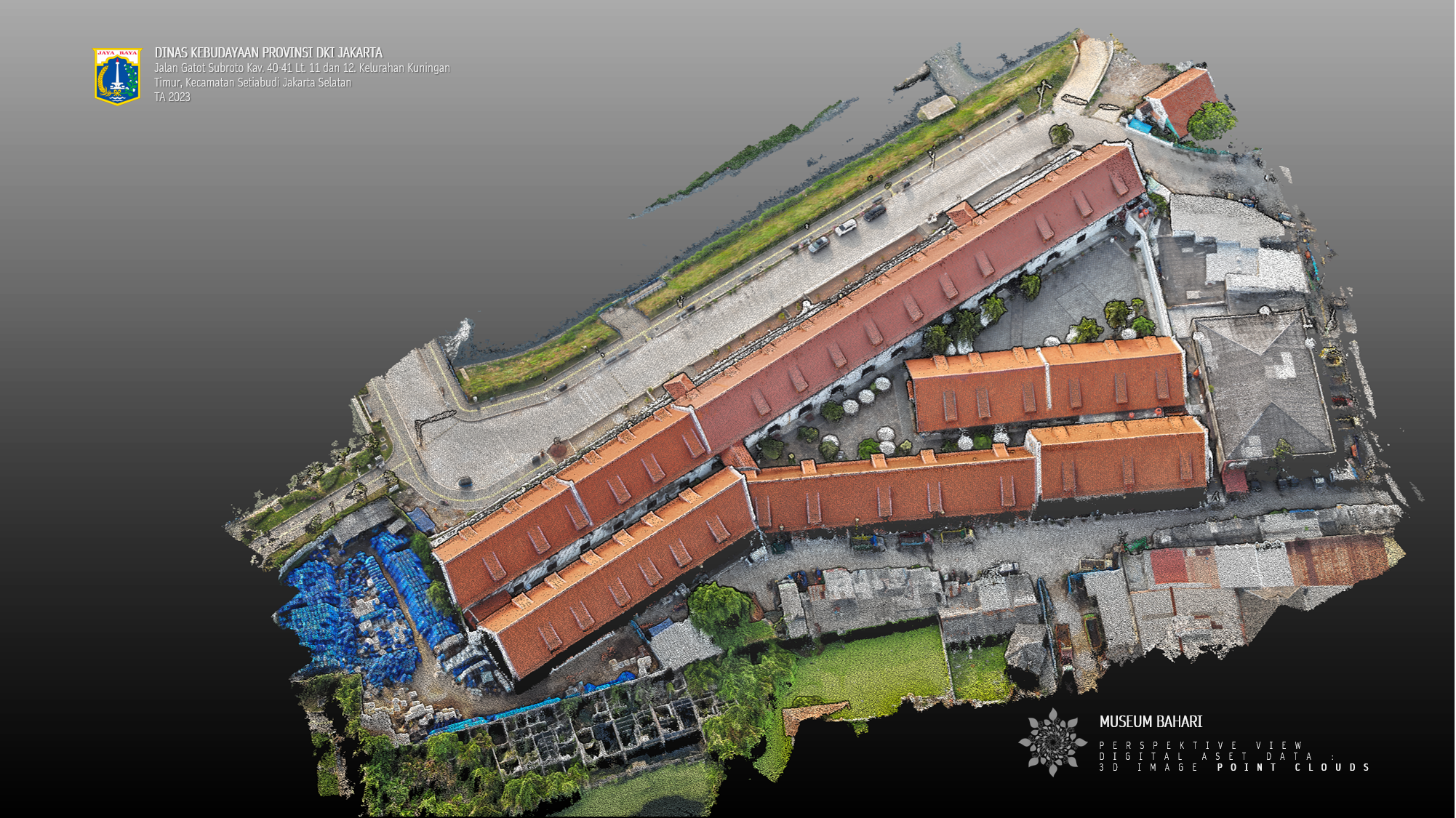 Point Cloud Gedung Museum Bahari DKI Jakarta - 6