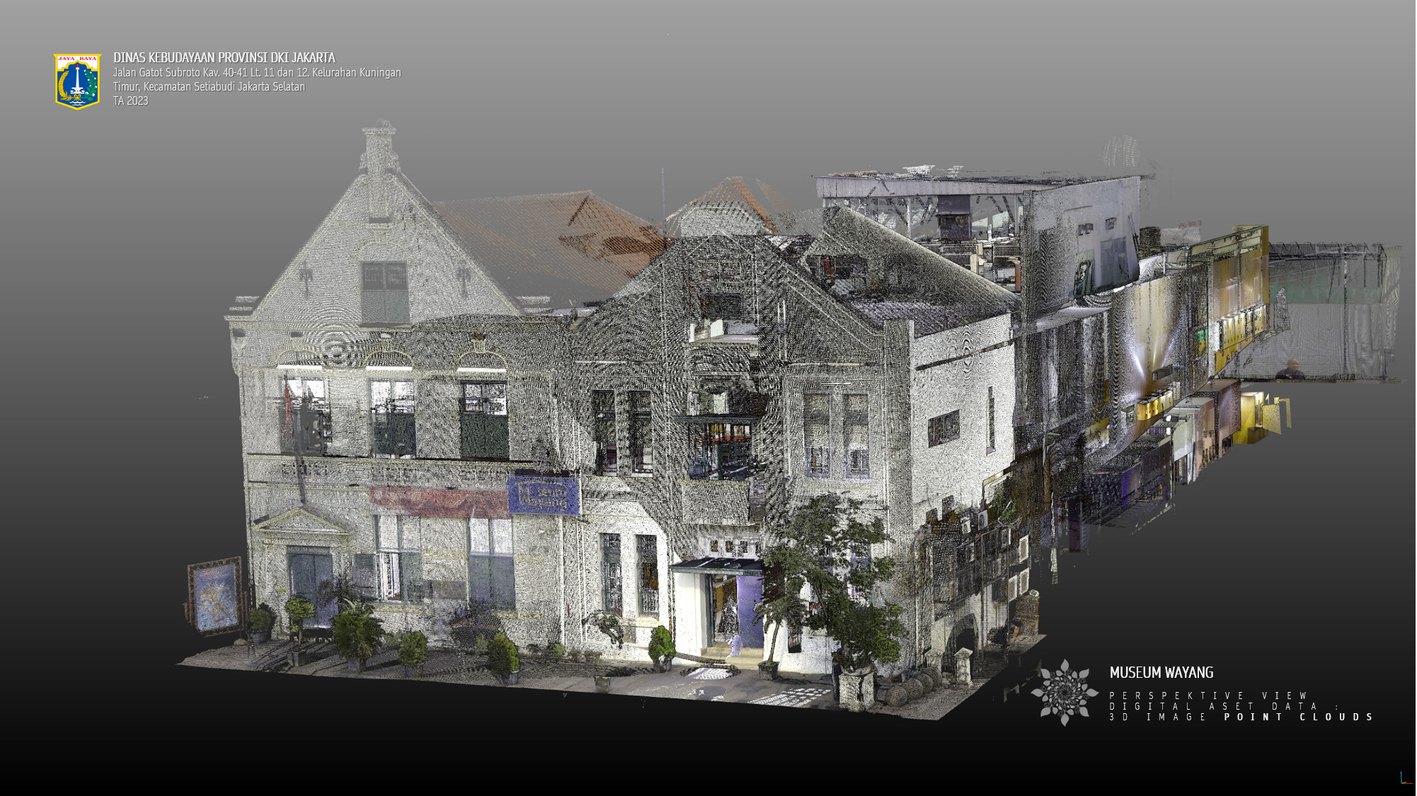 Point Cloud Gedung Museum Wayang DKI Jakarta - 5